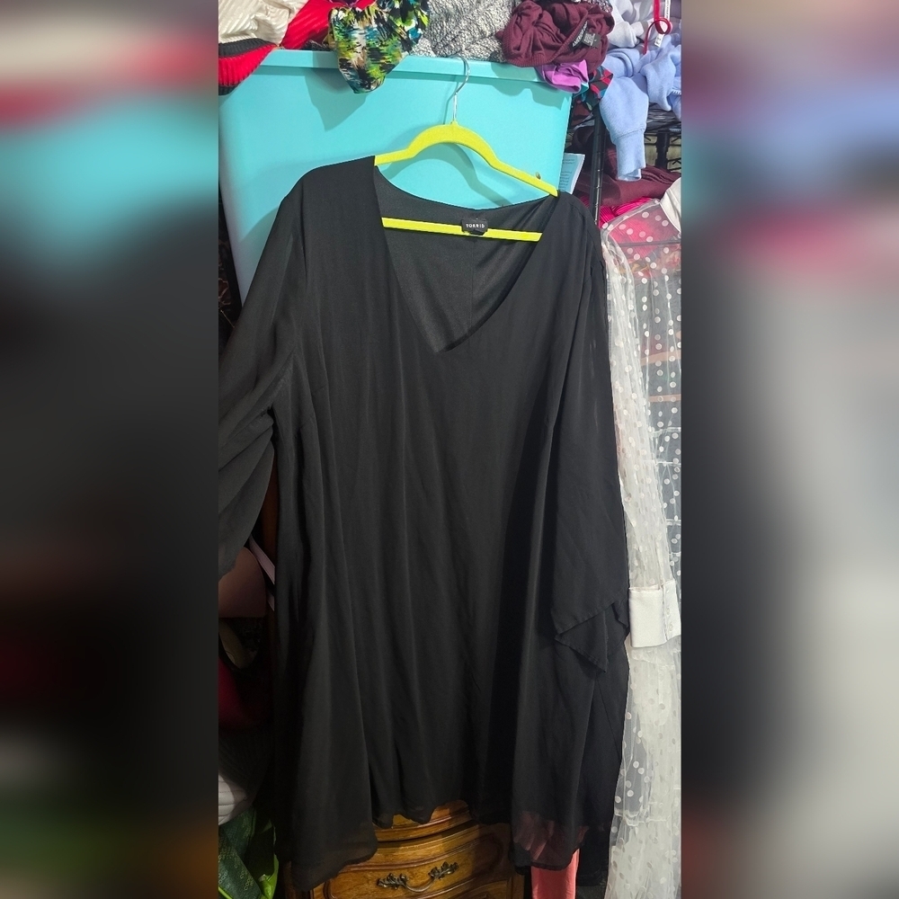 Torrid Black Dress 3x